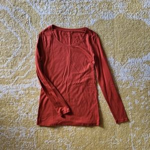 Burgundy long sleeve